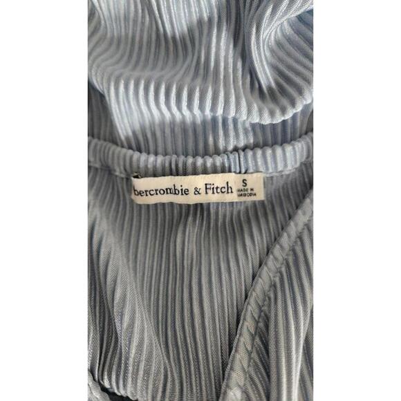Abercrombie & Fitch Tank Top Womens Small Peplum Tie Waist Striped Summer Shirt - Picture 4 of 4